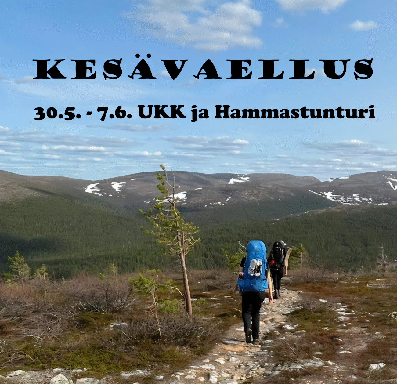 Kesävaellus Lappiin 30.5.-7.6.